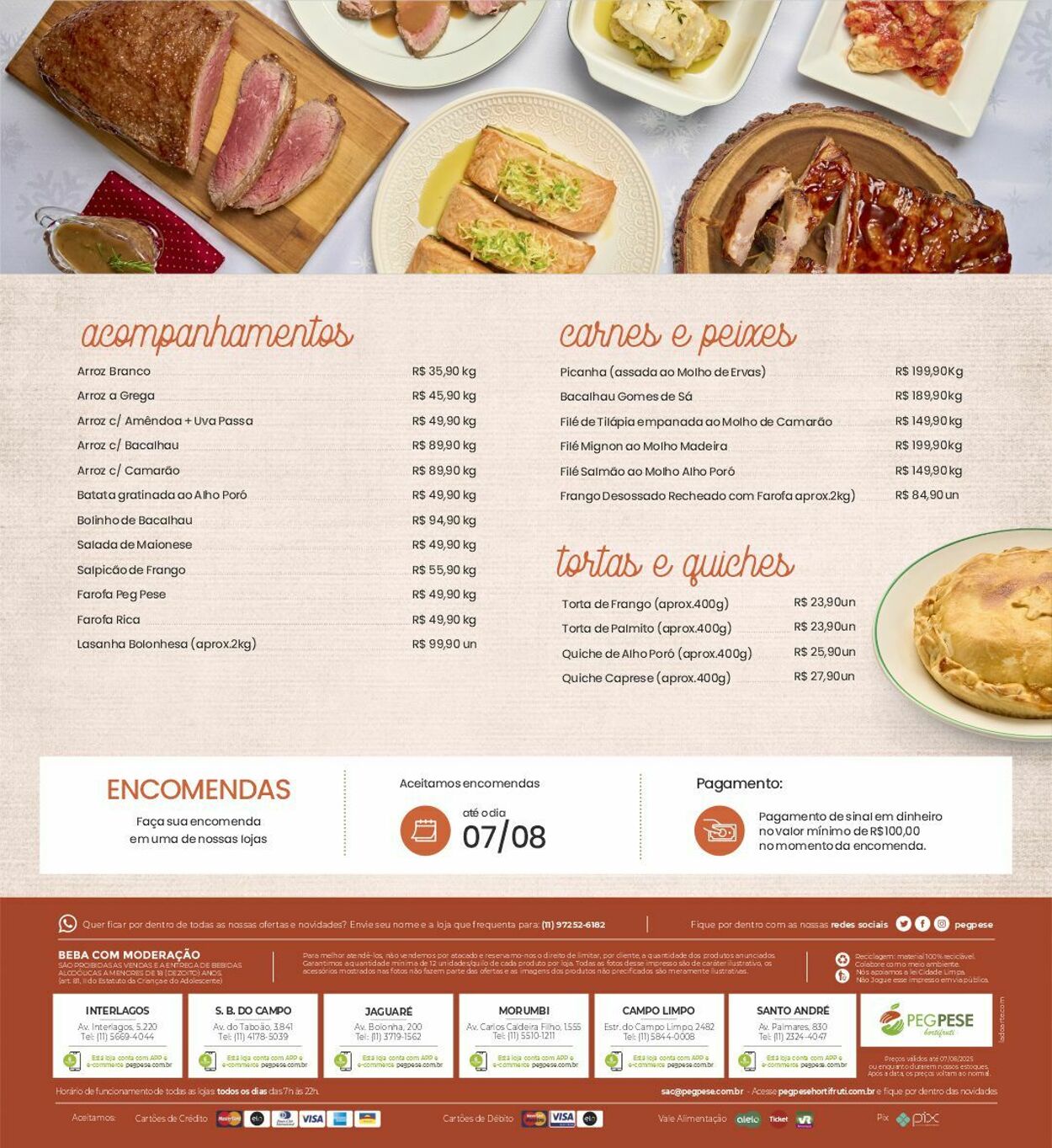 Folheto Peg Pese 07.08.2025 - 10.07.2026