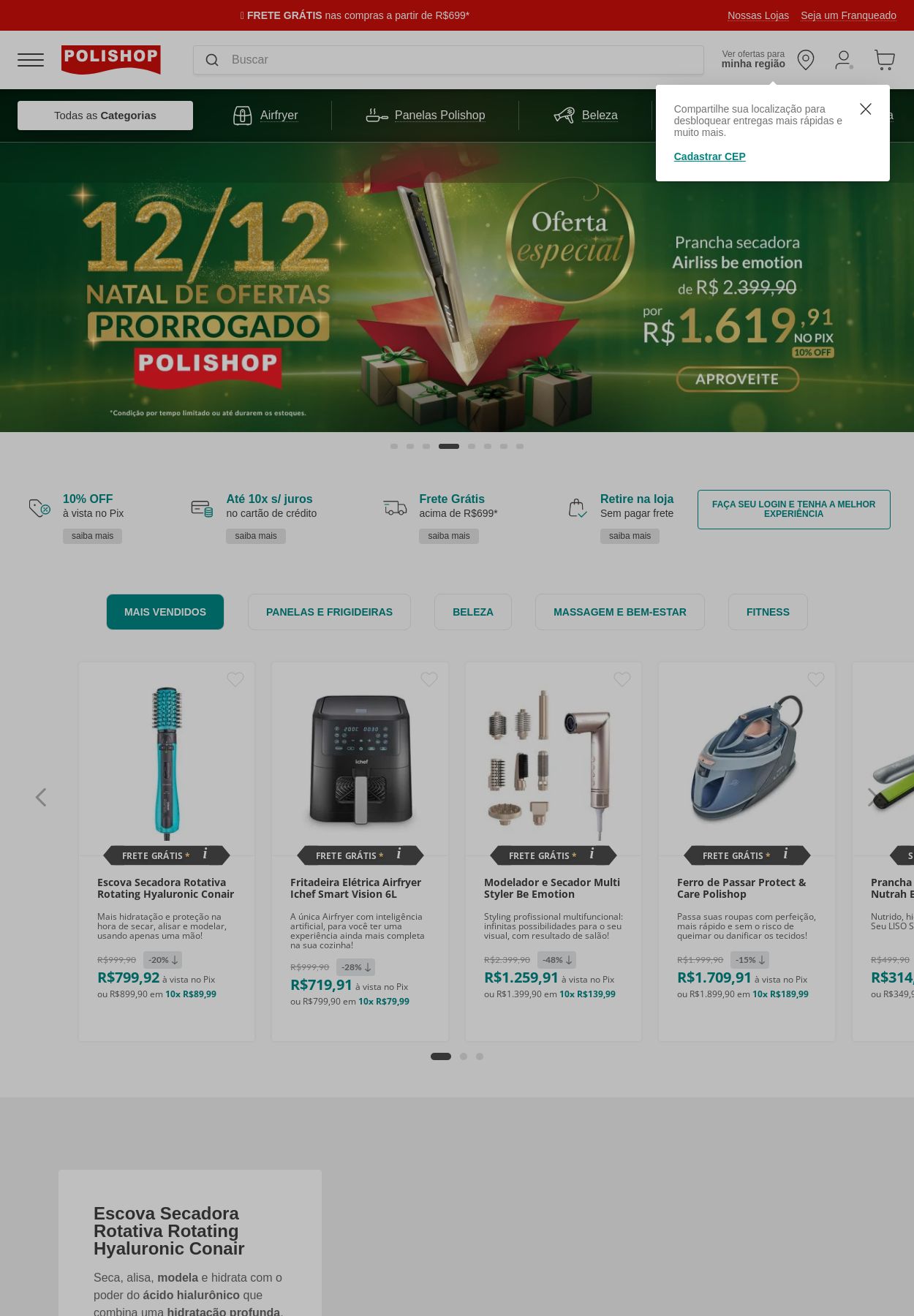 Folheto Polishop 15.12.2025 - 24.12.2025