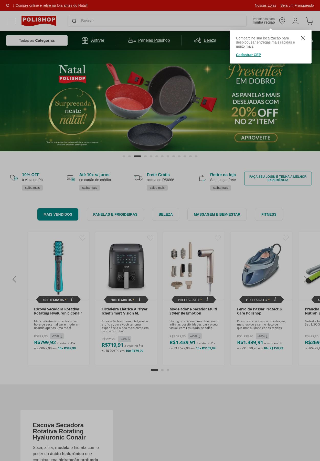 Folheto Polishop 22.12.2025 - 31.12.2025