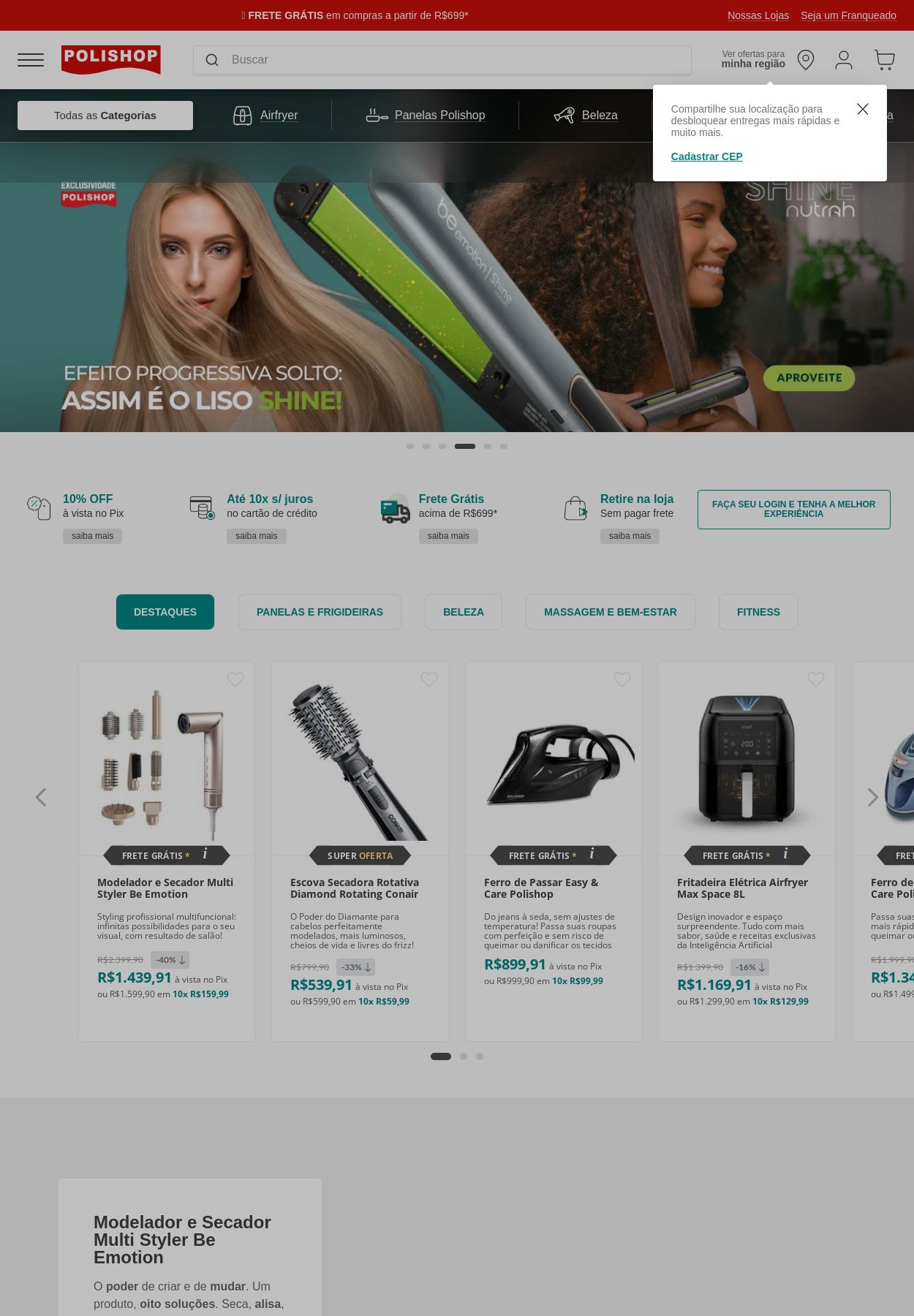 Folheto Polishop 13.10.2025 - 22.10.2025