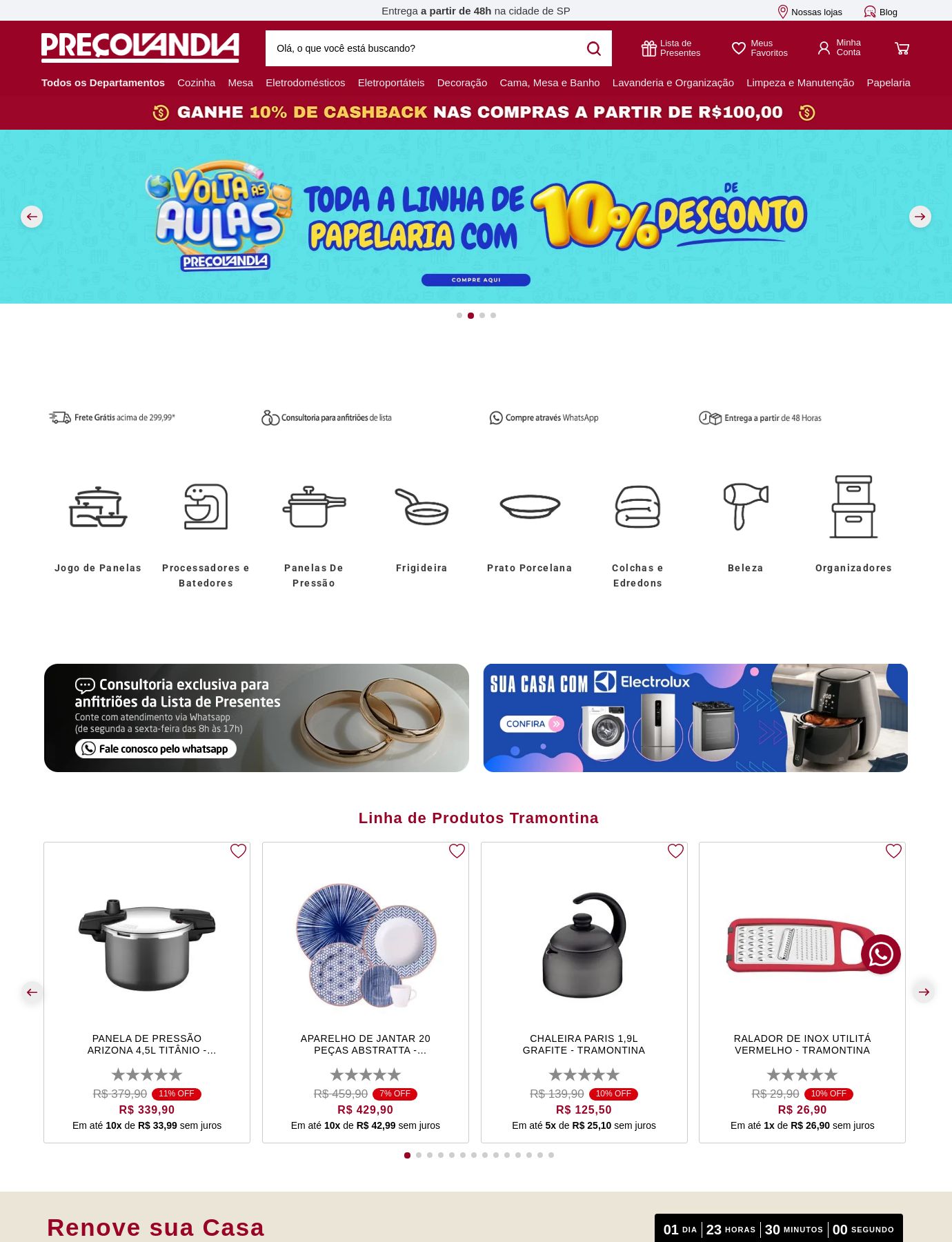 Folheto Preçolandia 25.08.2025 - 03.09.2025