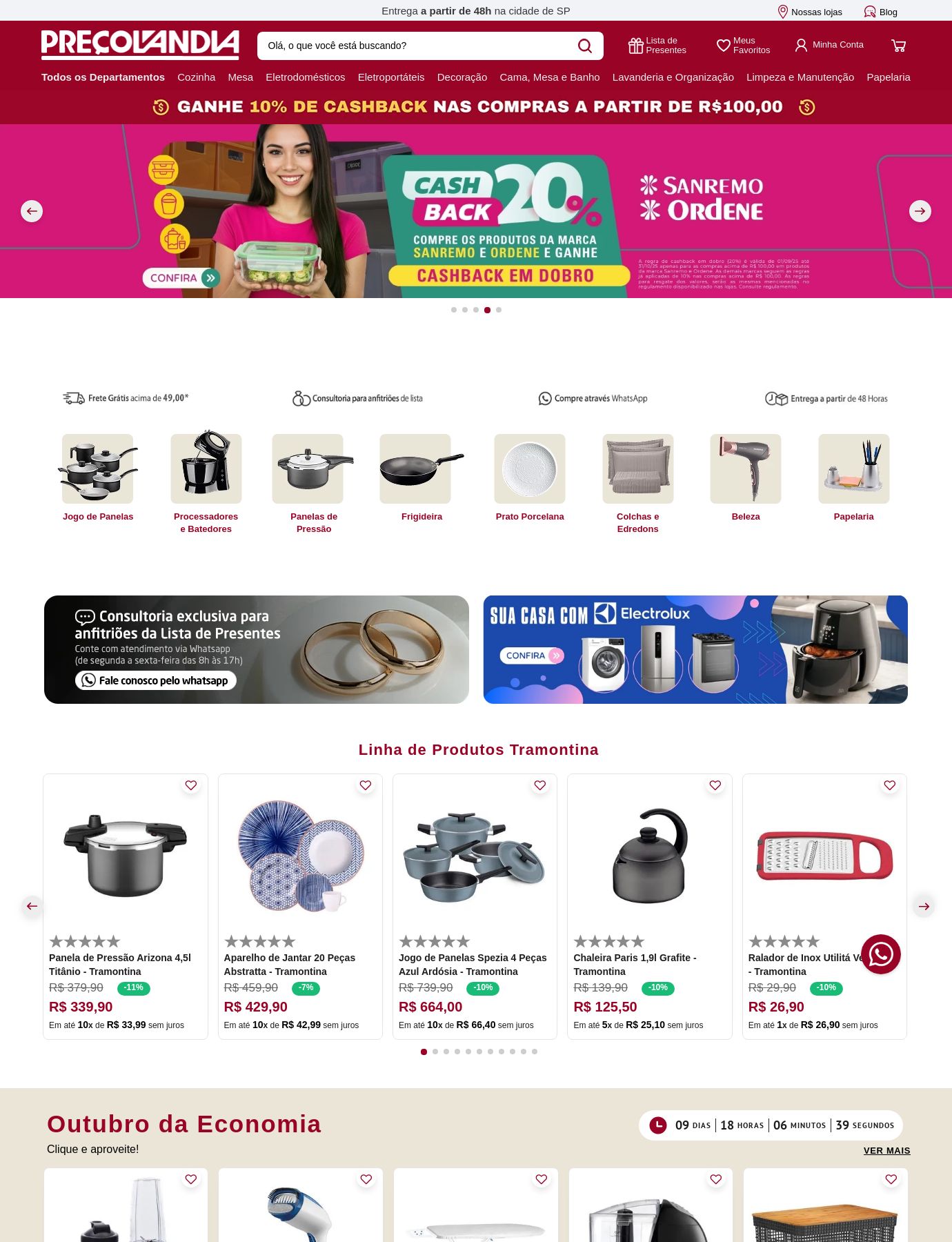 Folheto Preçolandia 13.10.2025 - 22.10.2025