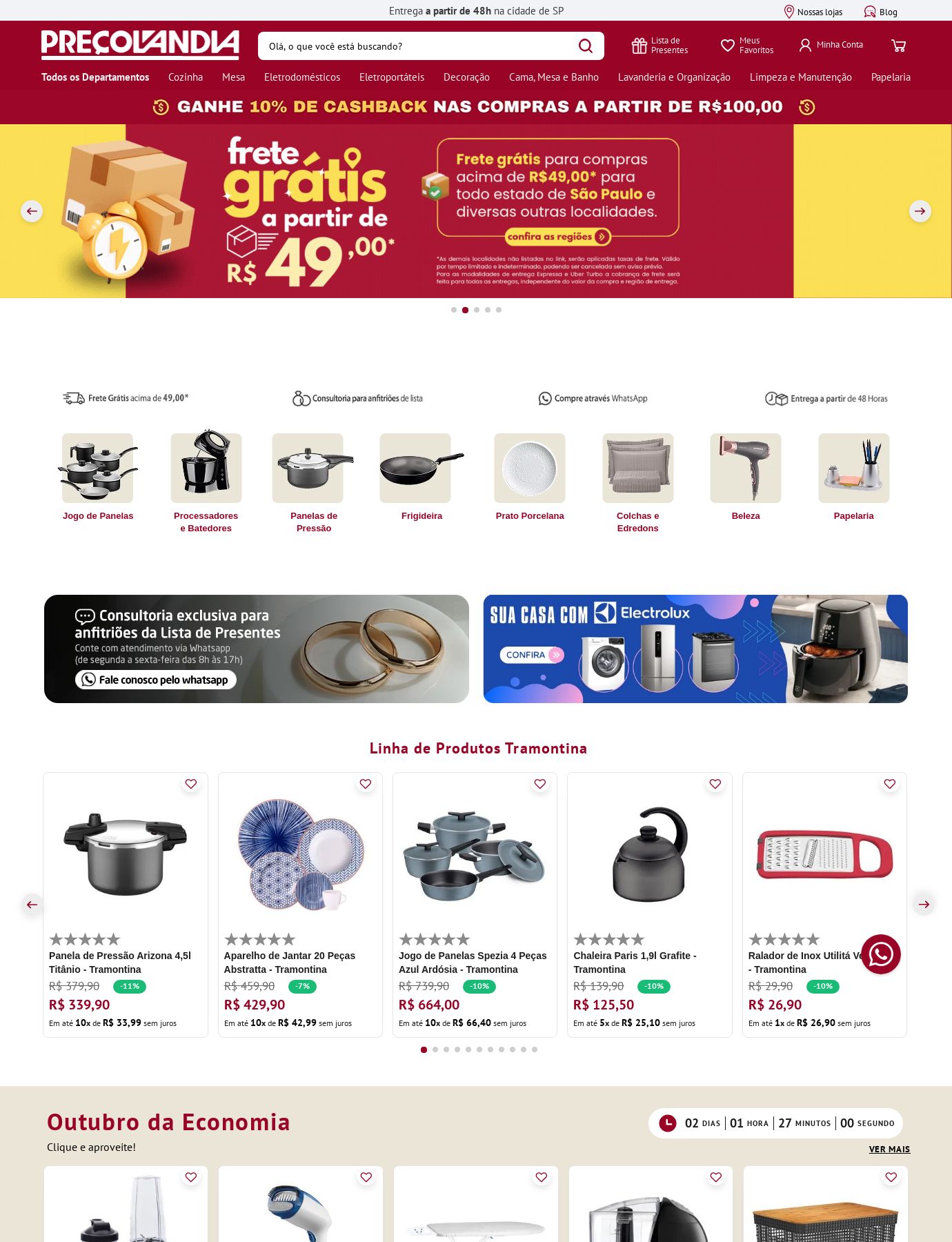 Folheto Preçolandia 27.10.2025 - 05.11.2025