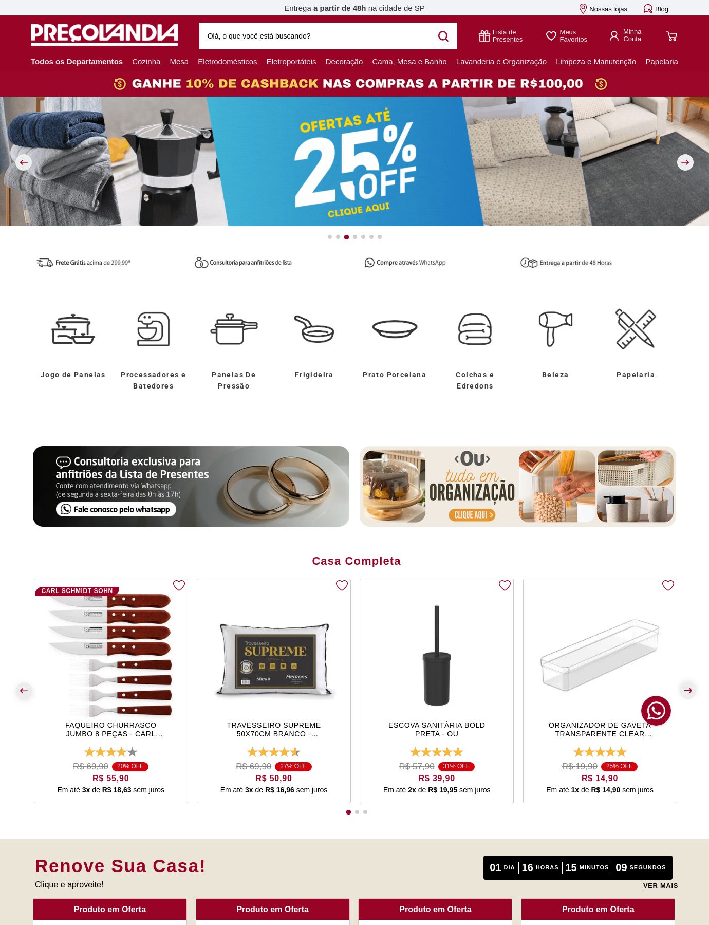 Folheto Preçolandia 28.07.2025 - 06.08.2025