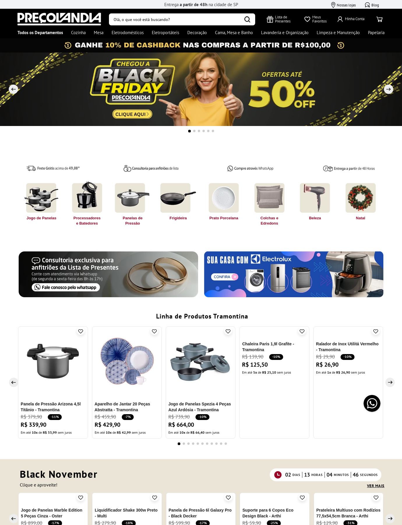 Folheto Preçolandia 24.11.2025 - 03.12.2025