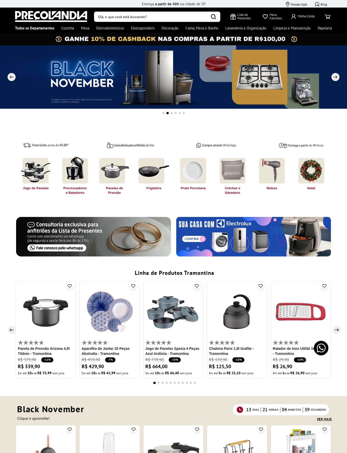 Folheto Preçolandia 17.11.2025 - 26.11.2025