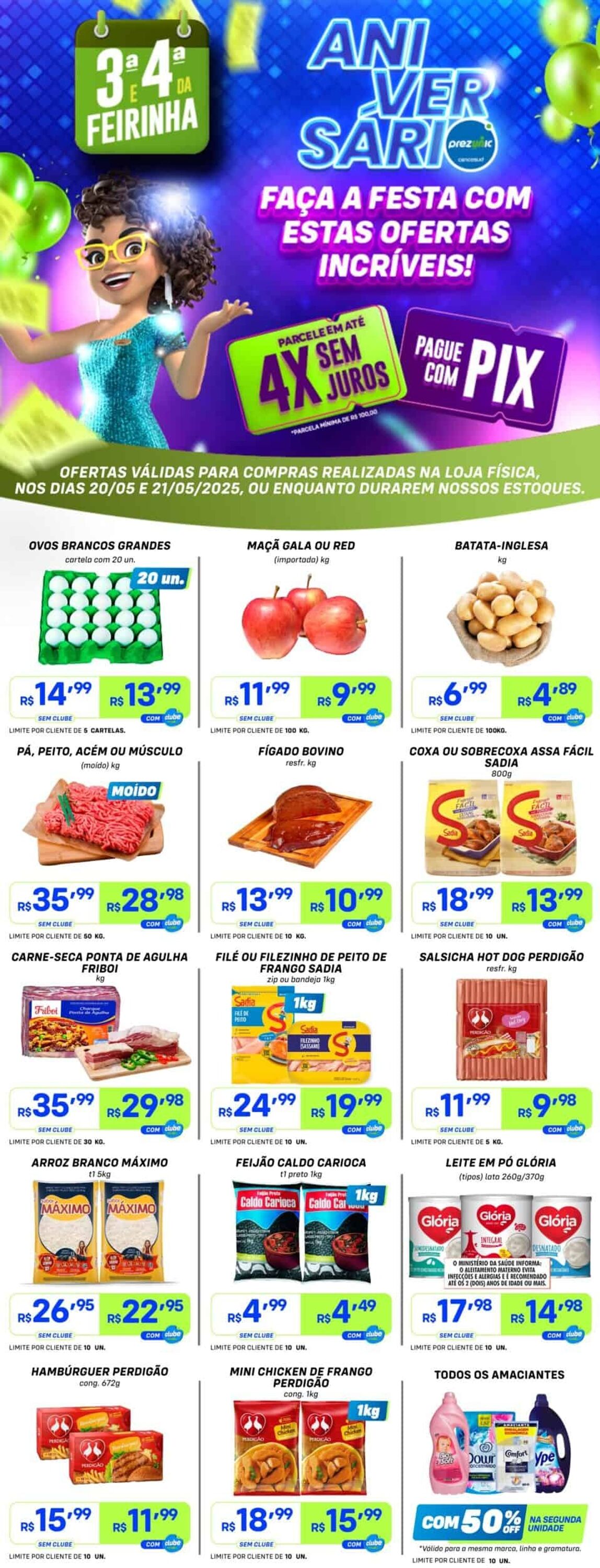 Prezunic Folhetos promocionais