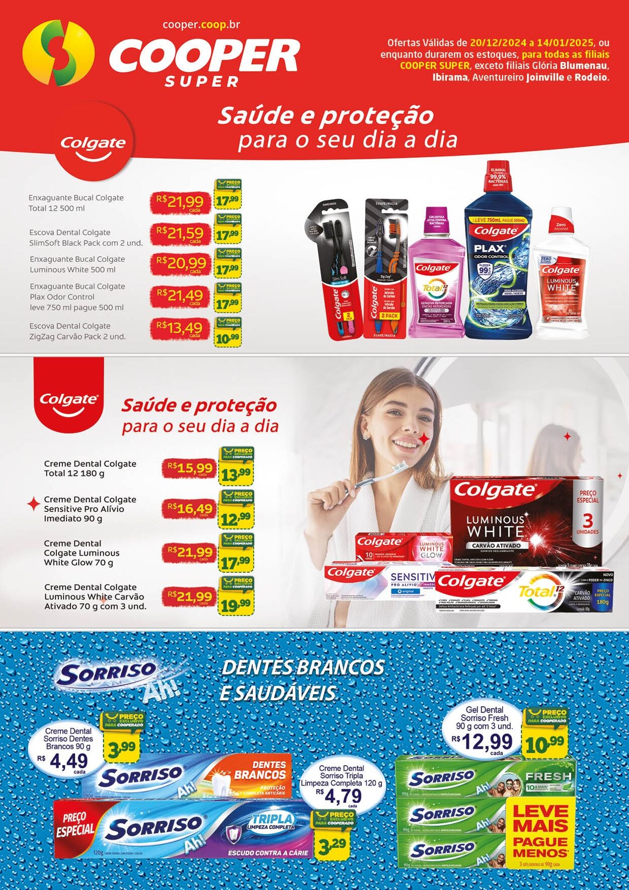 Rede Cooper Folhetos promocionais