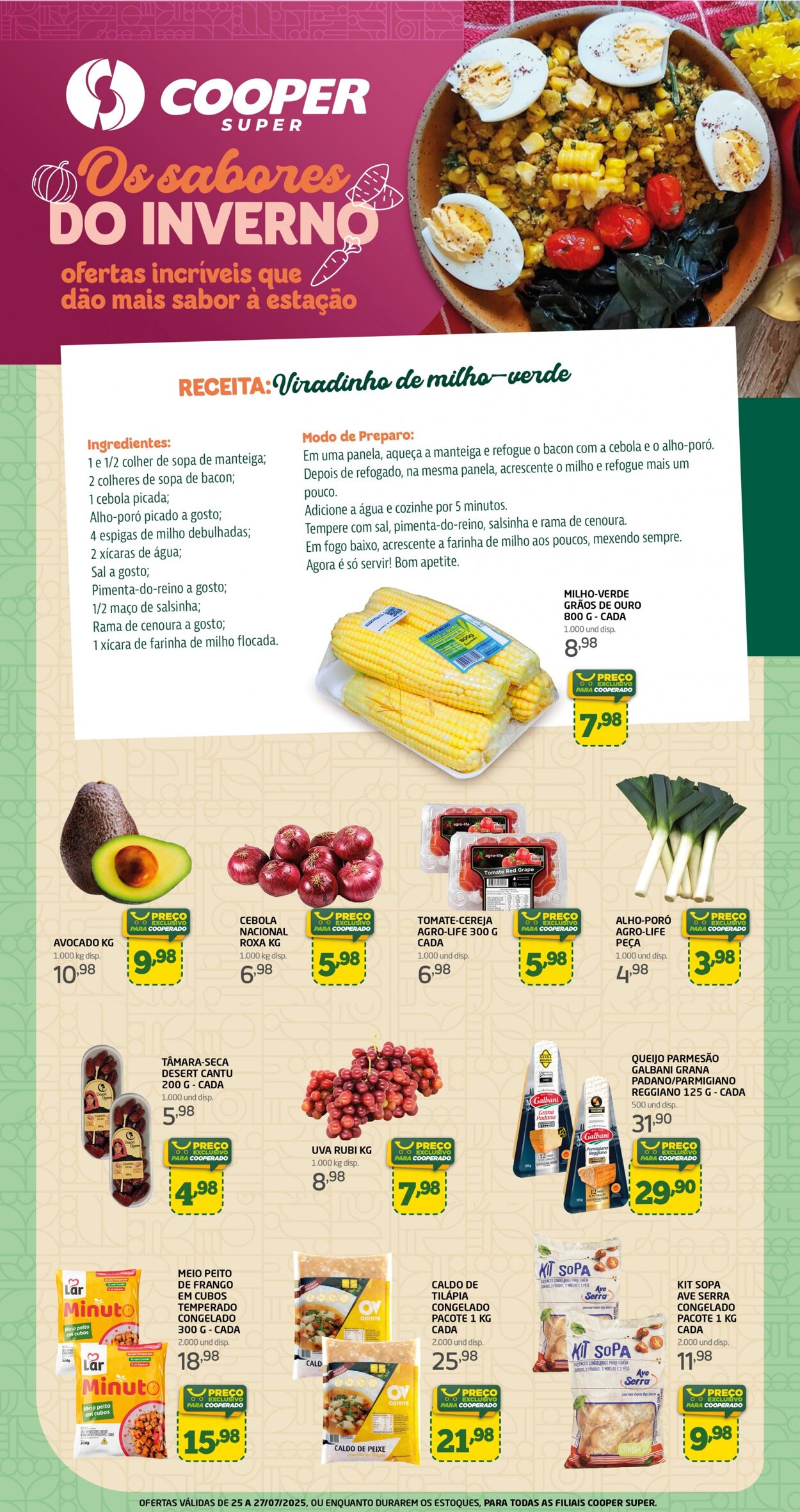Folheto Rede Cooper 26.07.2025 - 09.08.2025