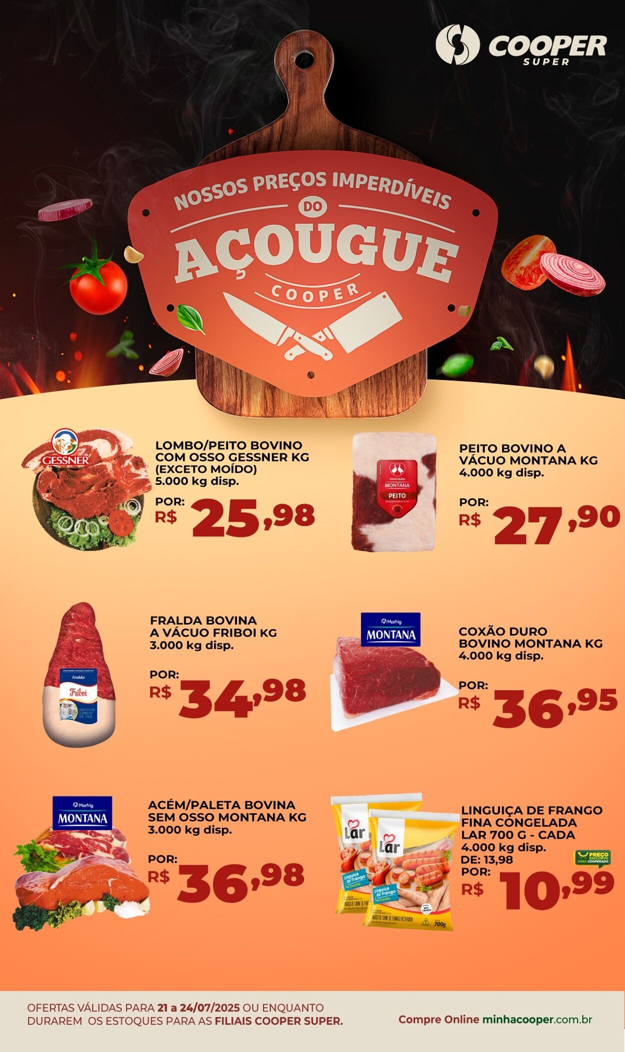 Folheto Rede Cooper 21.07.2025 - 04.08.2025