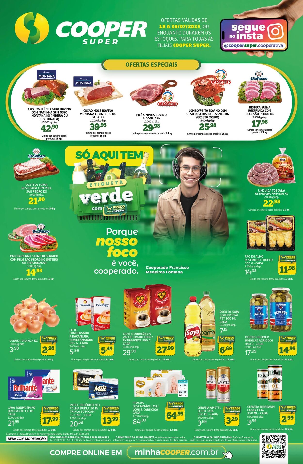 Folheto Rede Cooper 18.07.2025 - 01.08.2025