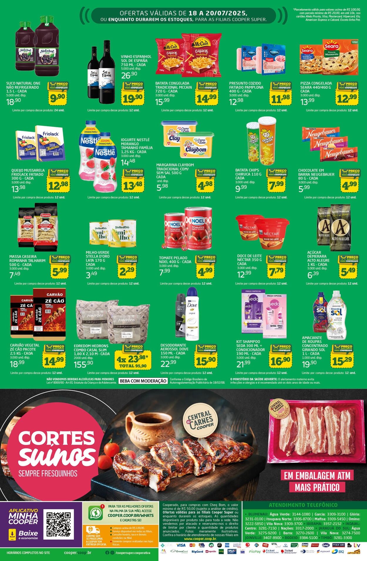 Folheto Rede Cooper 18.07.2025 - 01.08.2025