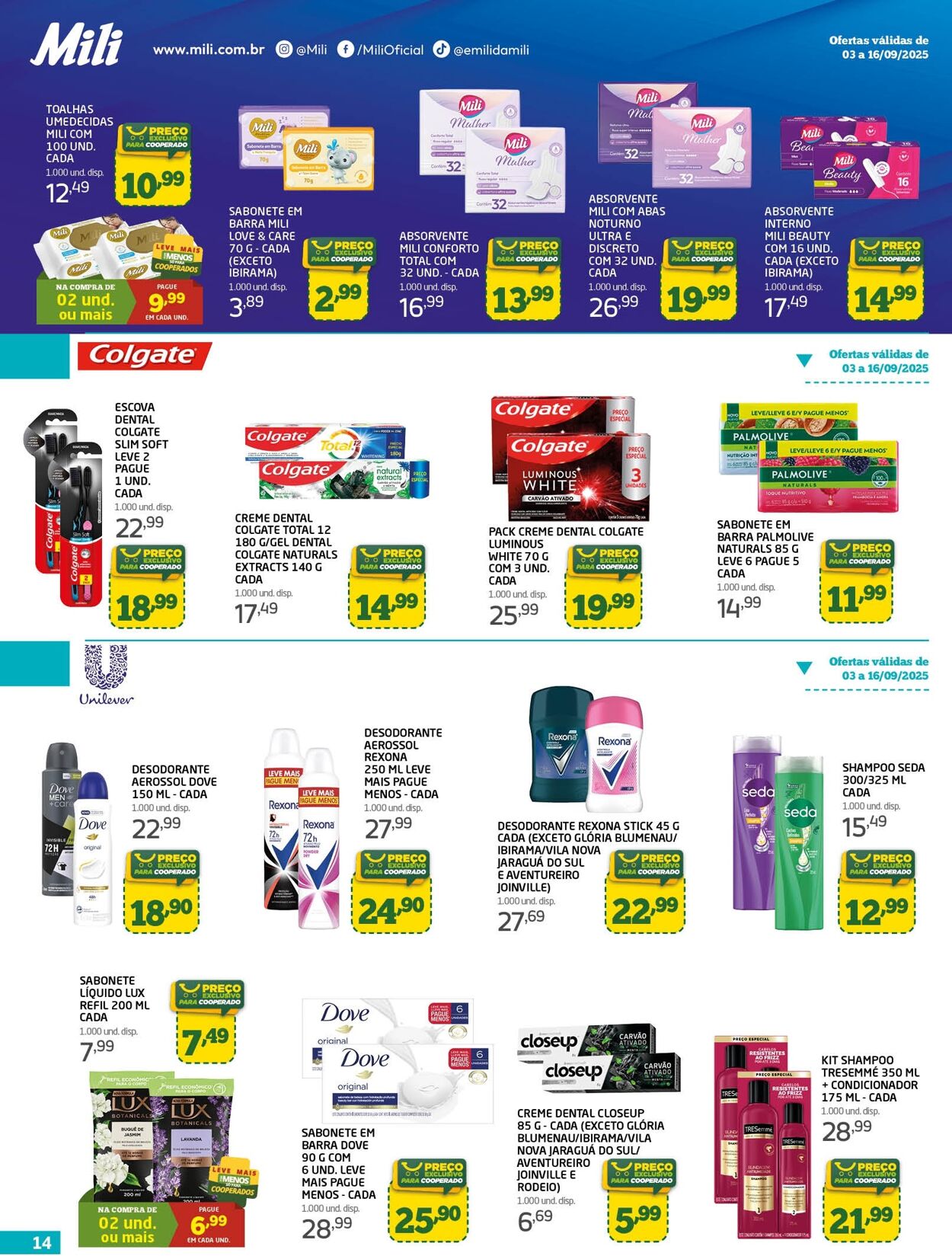 Folheto Rede Cooper 09.09.2025 - 23.09.2025