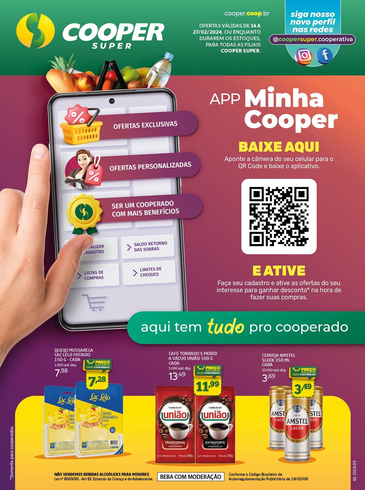 Folheto Rede Cooper 15.02.2024 - 27.02.2024