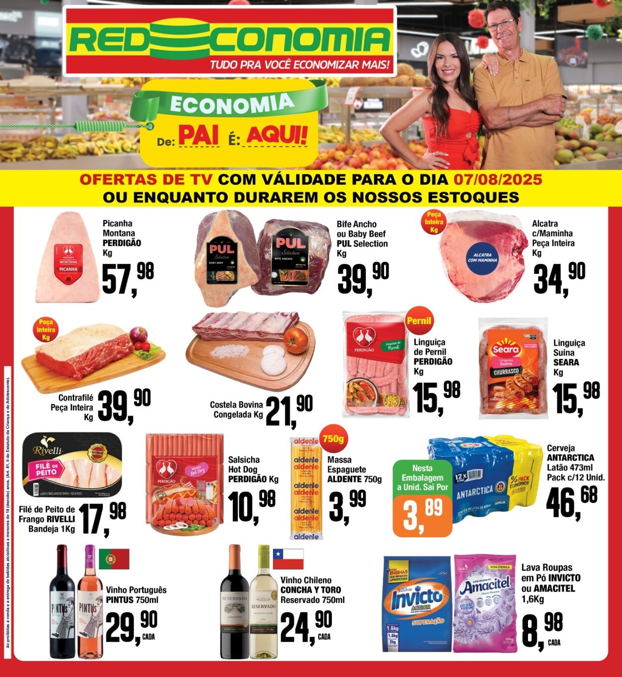 Folheto Redeconomia 07.08.2025 - 21.08.2025
