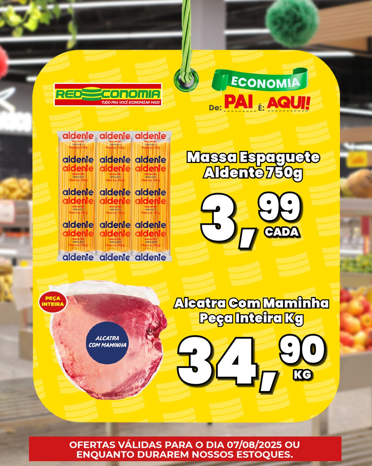 Folheto Redeconomia 07.08.2025 - 09.08.2025