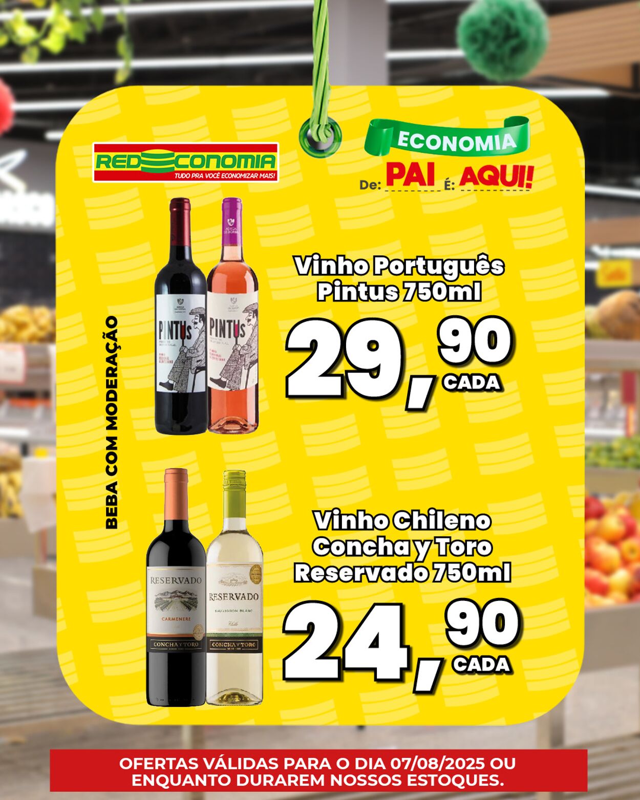 Folheto Redeconomia 07.08.2025 - 09.08.2025
