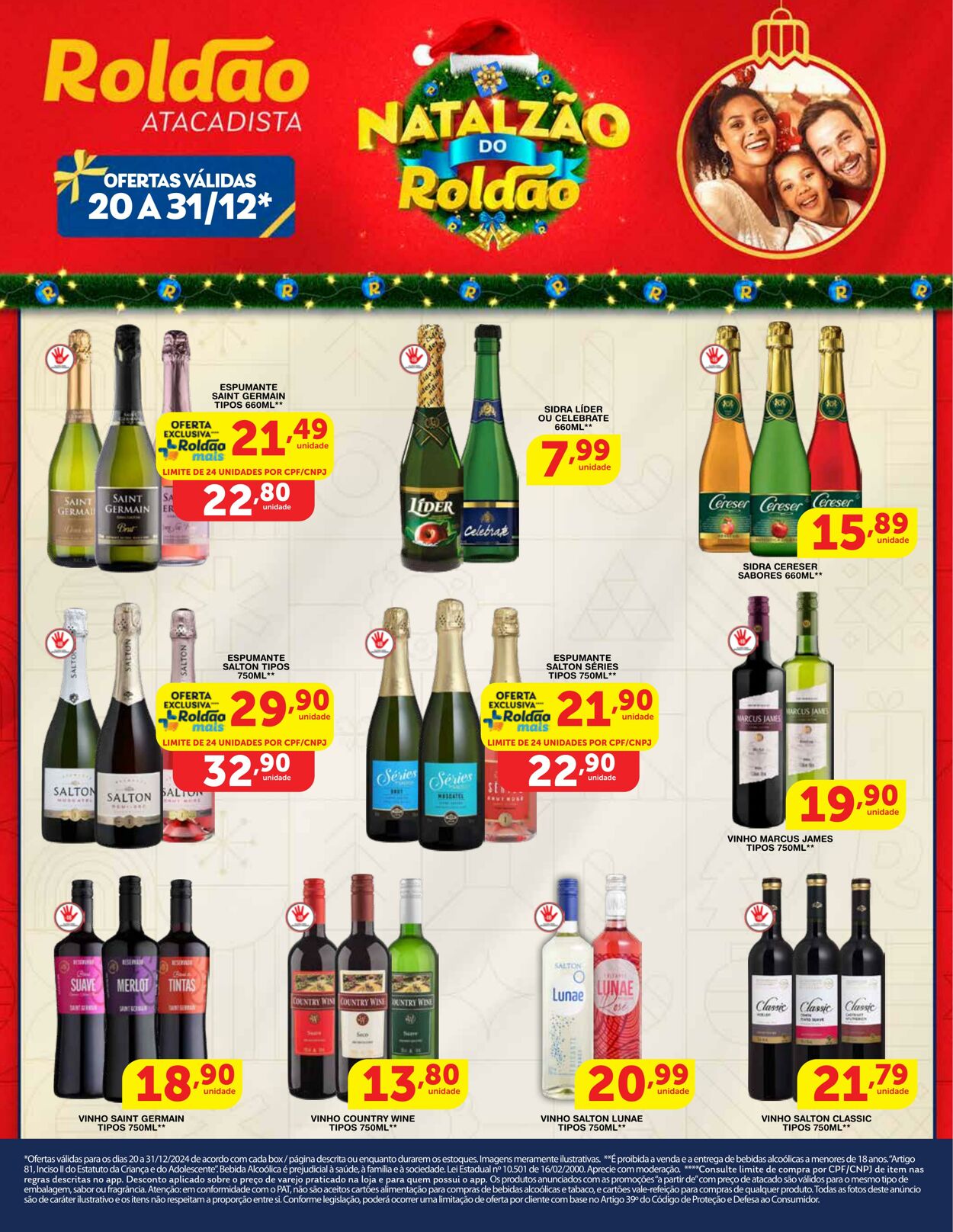 Folheto Roldão - Especial Bebidas 20 dez, 2024 - 31 dez, 2024