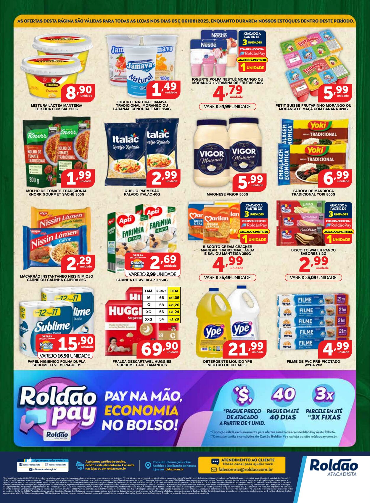 Folheto Roldão 06.08.2025 - 20.08.2025