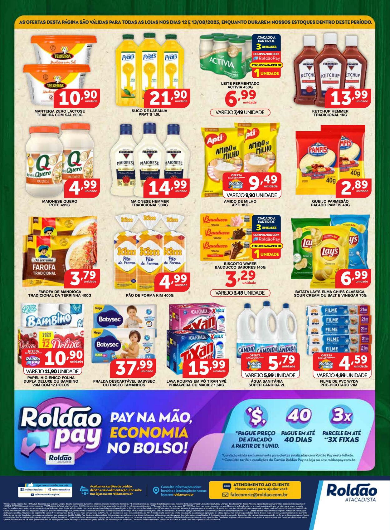 Folheto Roldão 13.08.2025 - 27.08.2025