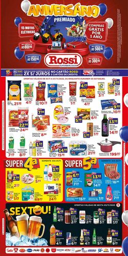 Folheto Rossi Supermercados 16.11.2023 - 21.11.2023