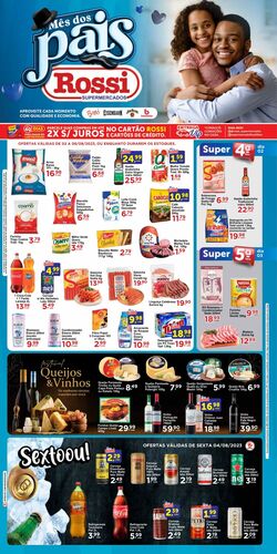 Folheto Rossi Supermercados 09.08.2023 - 15.08.2023