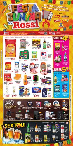 Folheto Rossi Supermercados 22.05.2024 - 28.05.2024