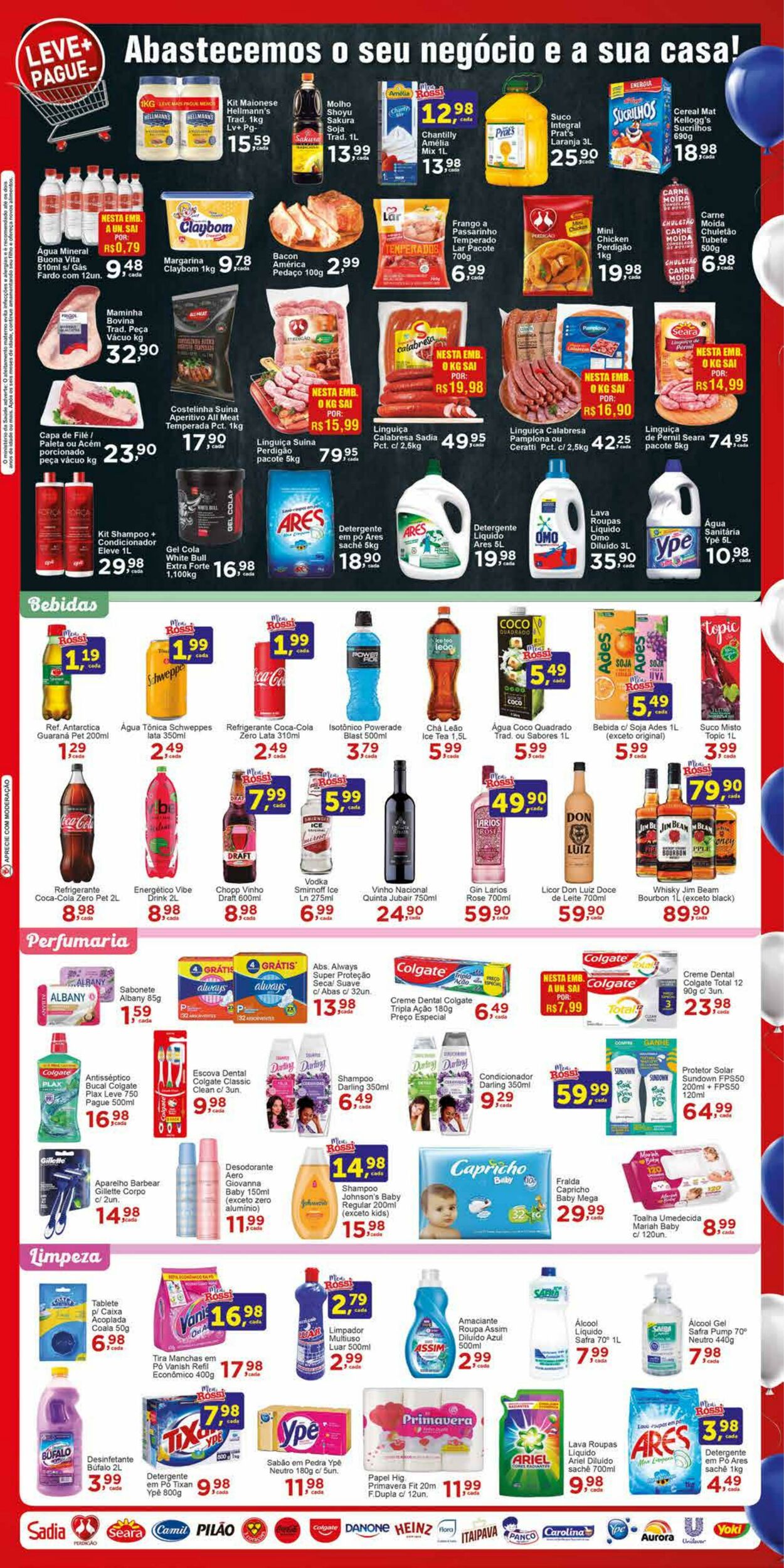 Folheto Rossi Supermercados 08.11.2023 - 12.11.2023