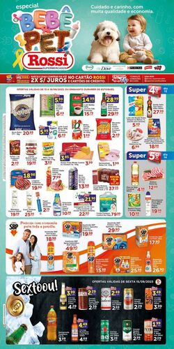 Folheto Rossi Supermercados 13.09.2023 - 19.09.2023