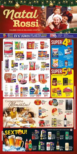 Folheto Rossi Supermercados 07.12.2023 - 12.12.2023