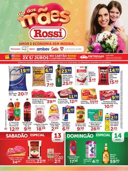 Folheto Rossi Supermercados 13.05.2023 - 14.05.2023