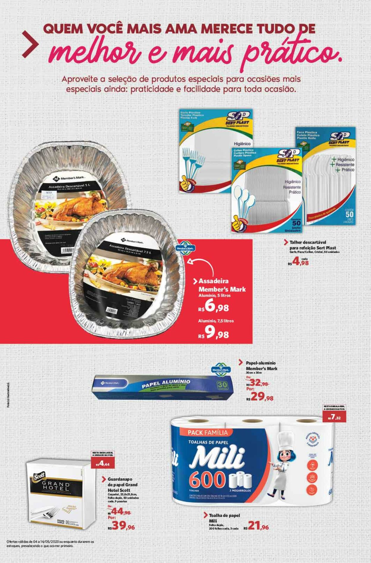 Folheto Sam's Club 04.05.2023 - 14.05.2023