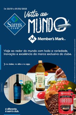 Folheto Sam's Club 23.01.2023-02.02.2023