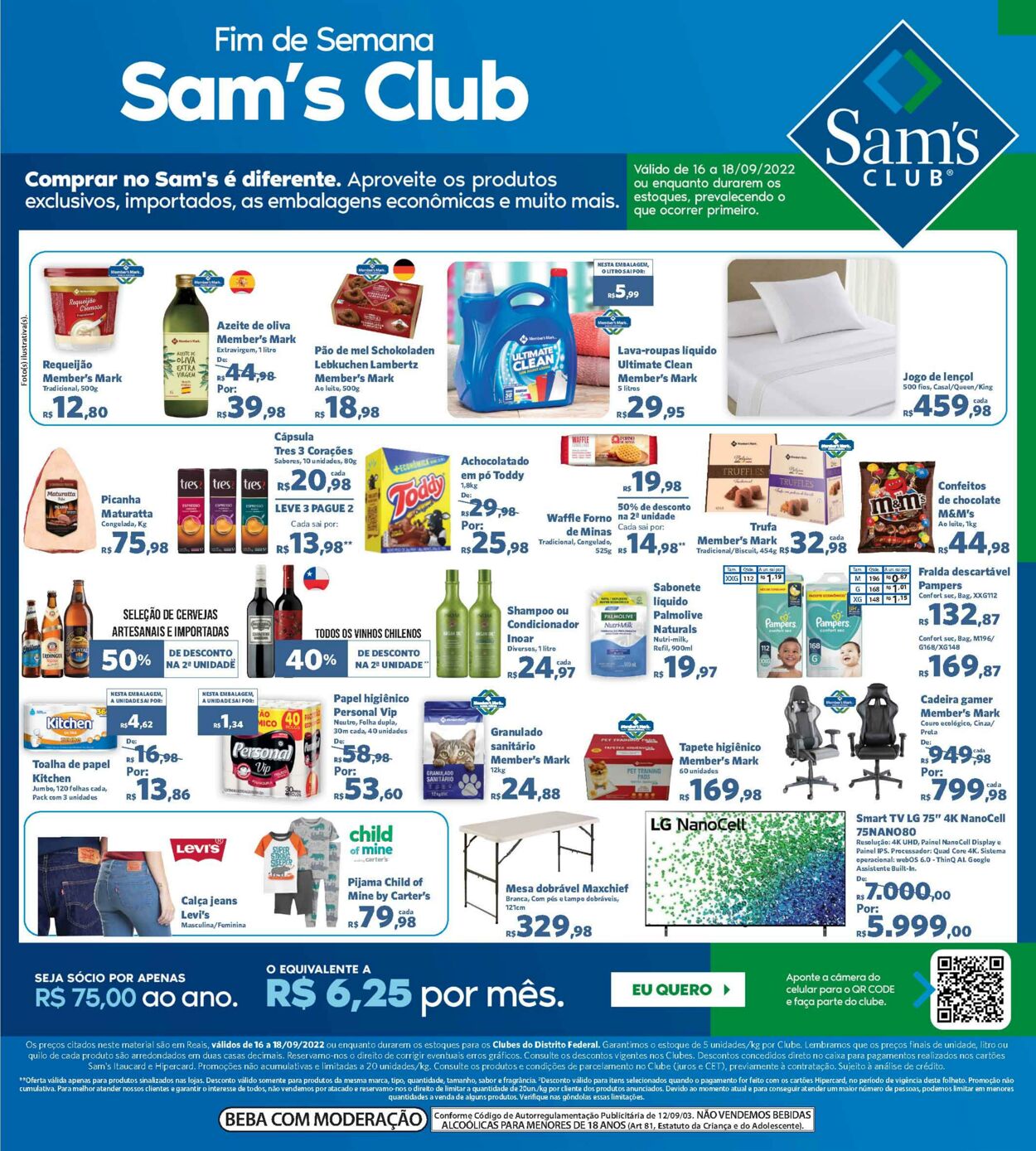 Sam's Club Folheto Promocional - Válido de  a  - Página nº 1 -  