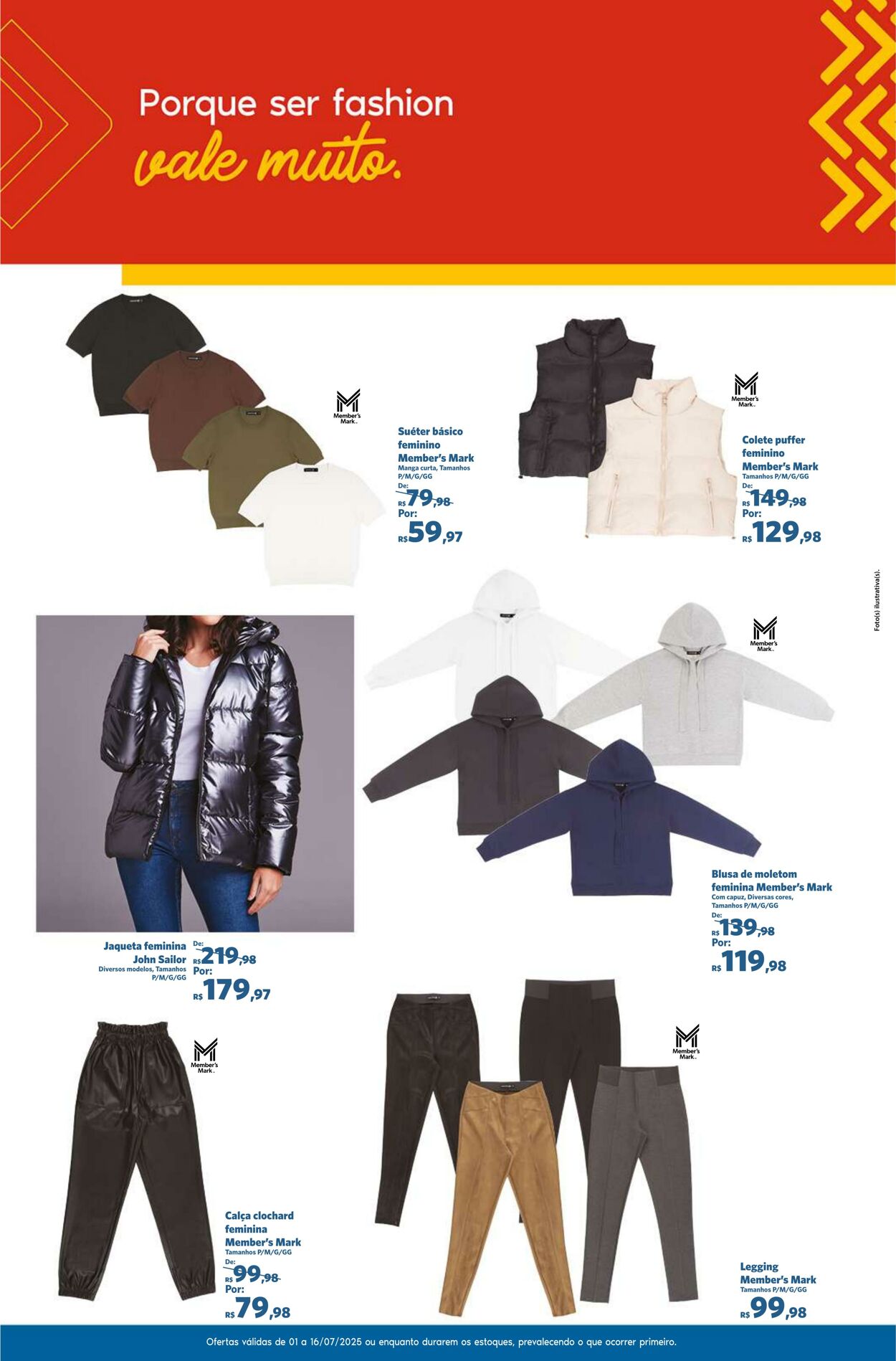 Folheto Sam's Club 01.07.2025 - 16.07.2025