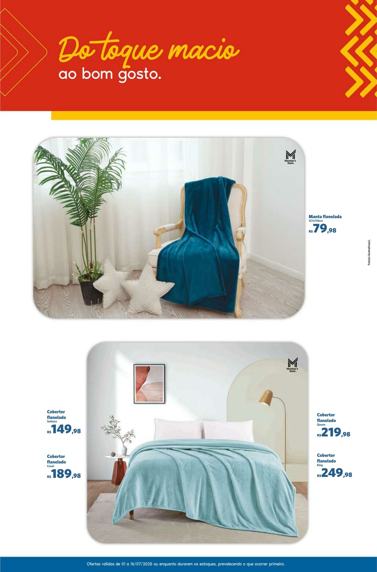 Folheto Sam's Club 01.07.2025 - 16.07.2025