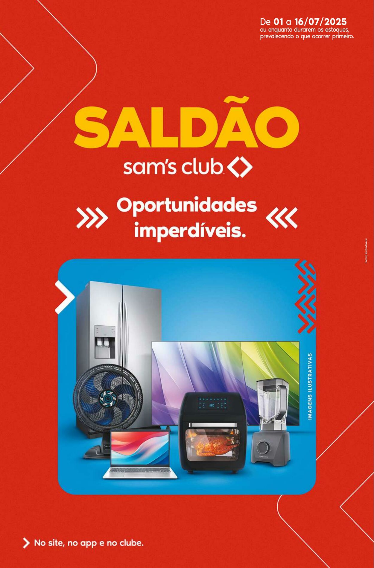 Folheto Sam's Club 01.07.2025 - 16.07.2025