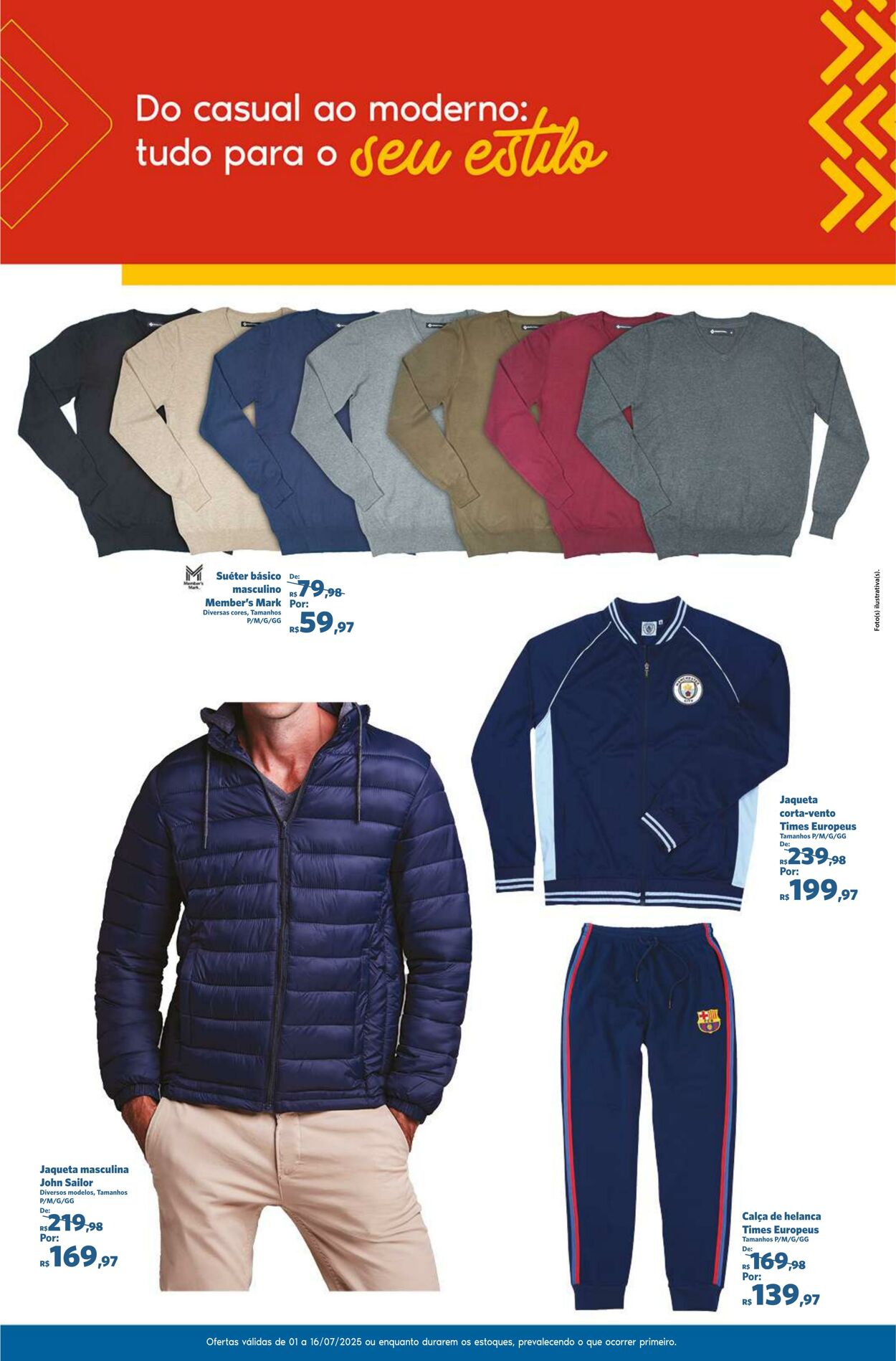 Folheto Sam's Club 01.07.2025 - 16.07.2025