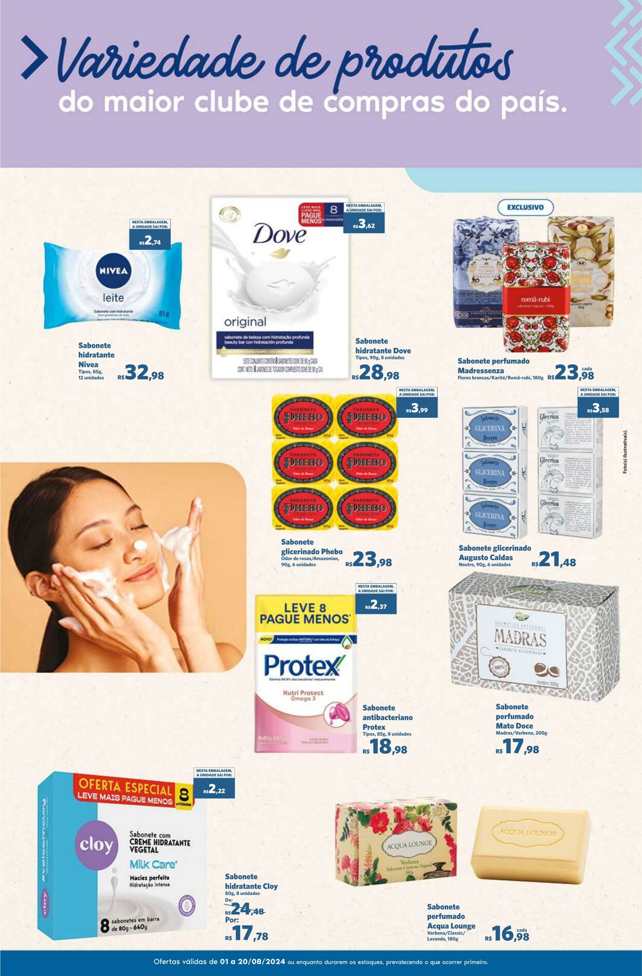 Folheto Sam's Club 01.08.2024 - 20.08.2024