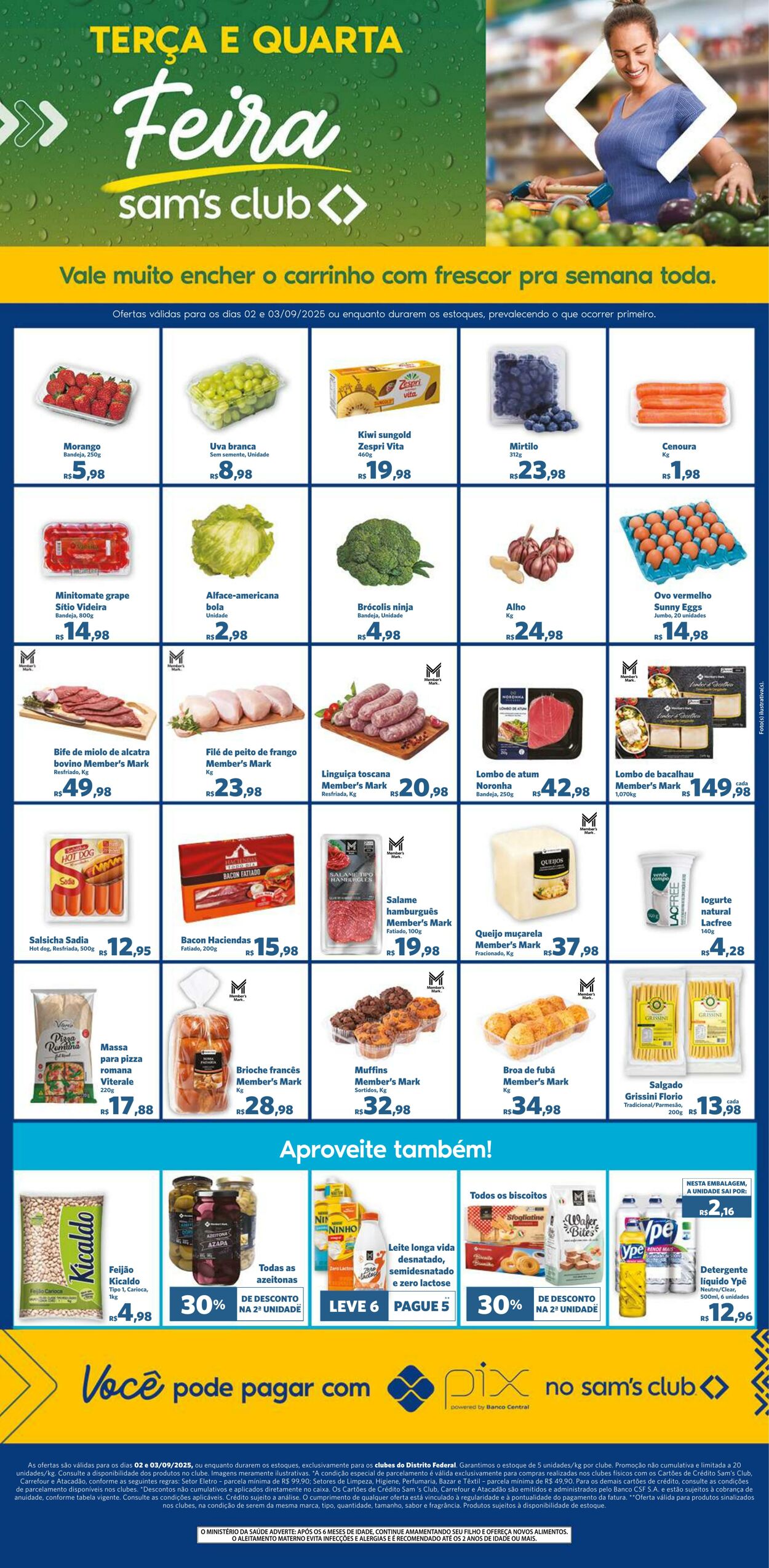 Folheto Sam's Club 02.09.2025 - 03.09.2025