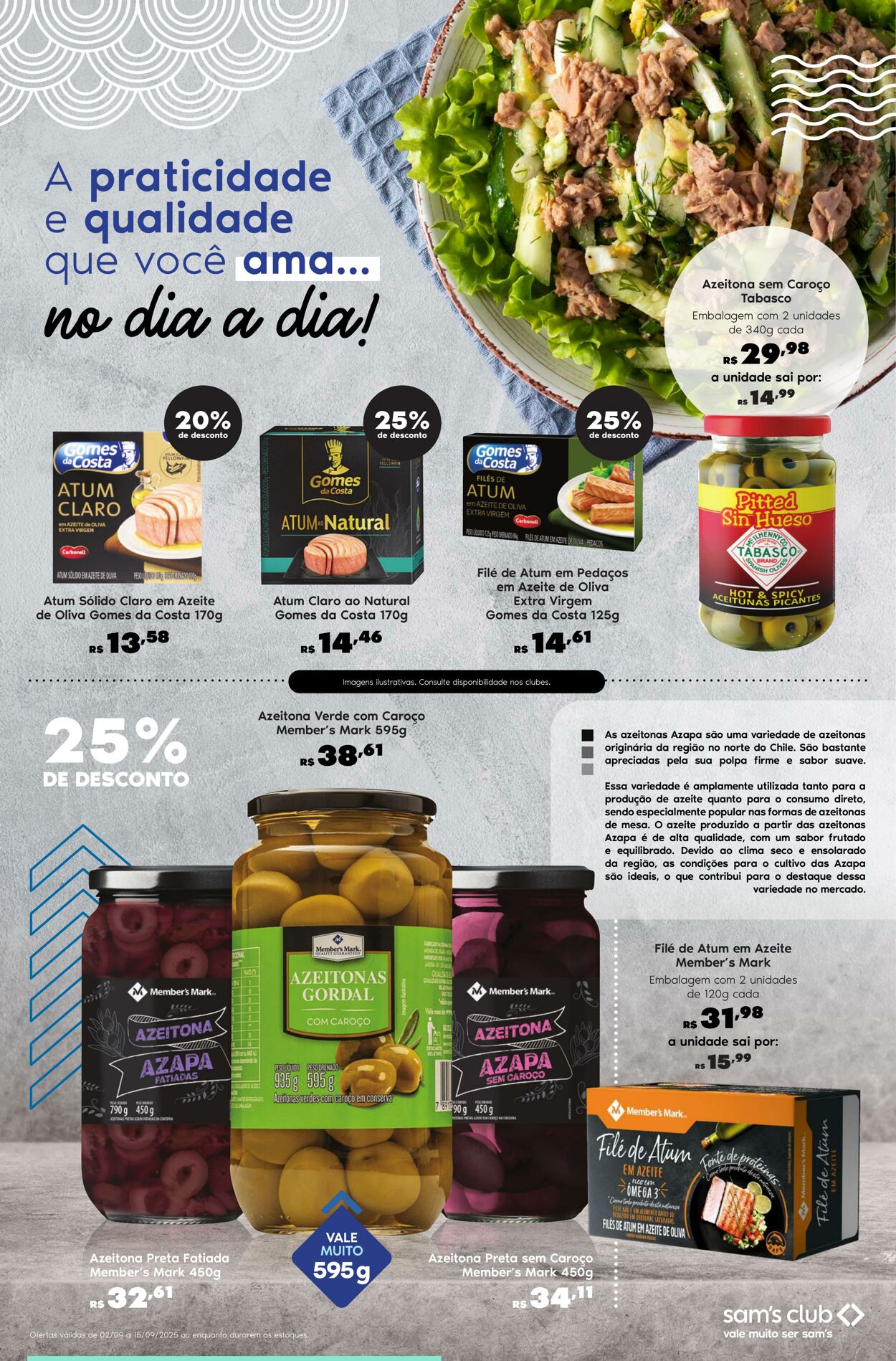 Folheto Sam's Club 02.09.2025 - 15.09.2025