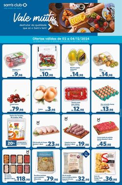 Folheto Sam's Club 02.12.2024 - 04.12.2024