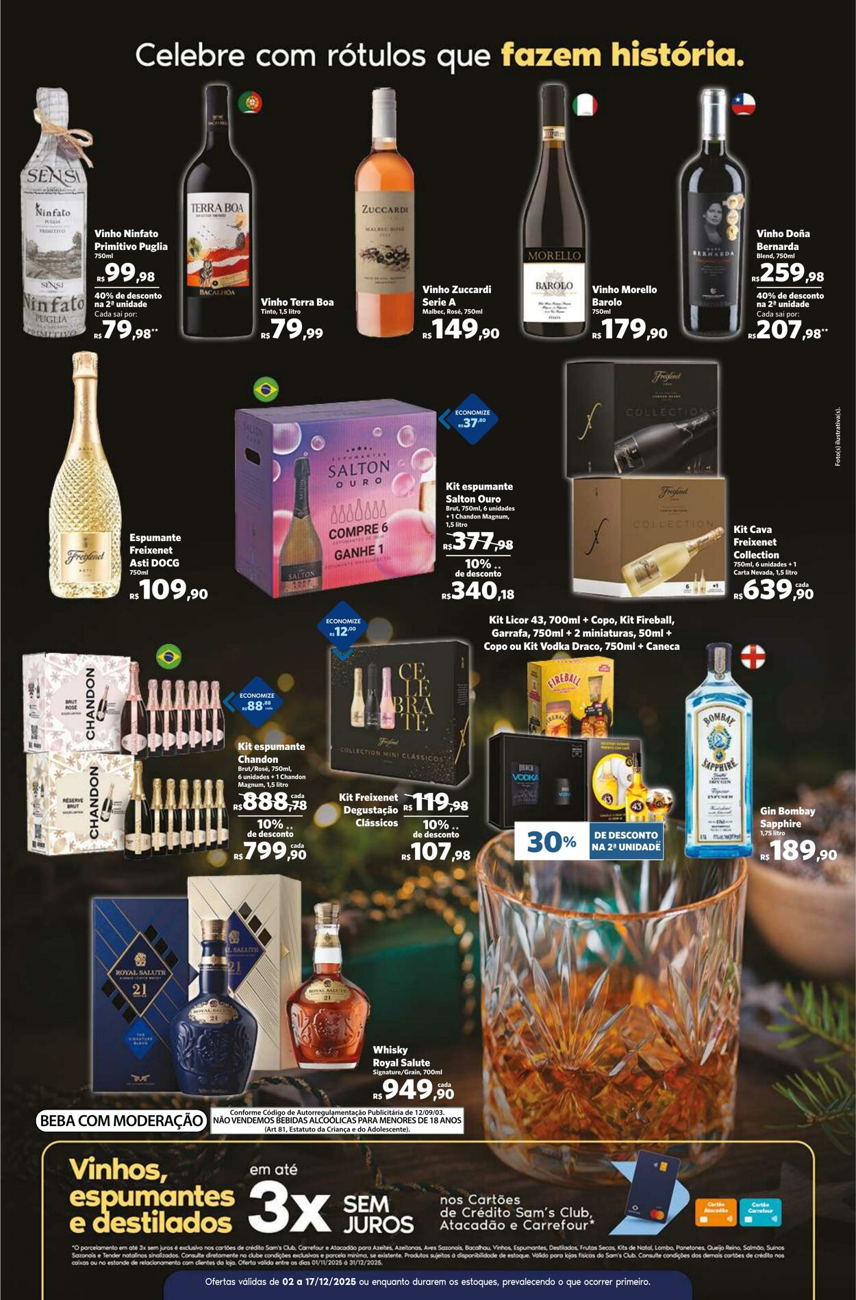 Folheto Sam's Club 02.12.2025 - 17.12.2025
