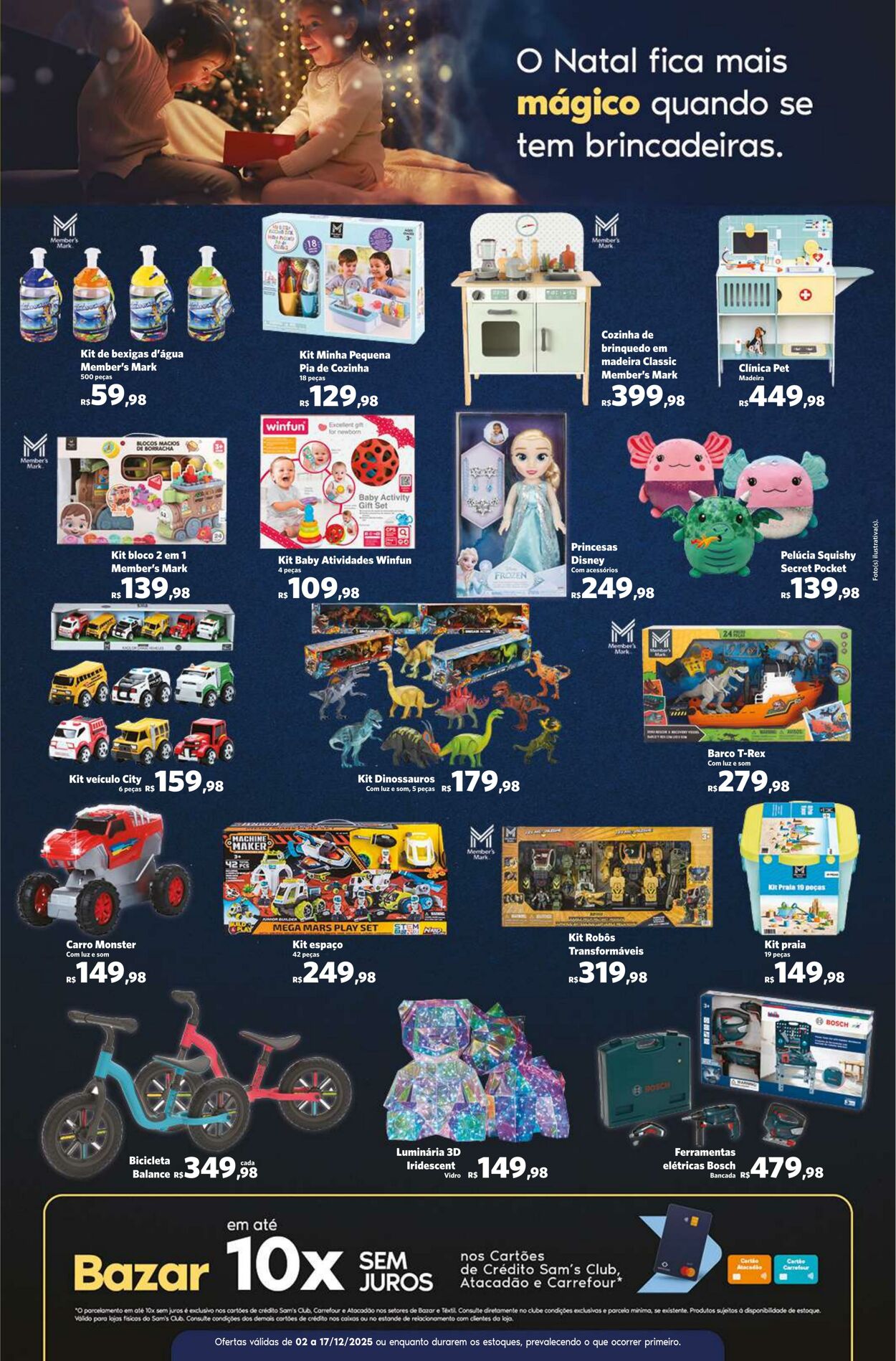 Folheto Sam's Club 02.12.2025 - 17.12.2025