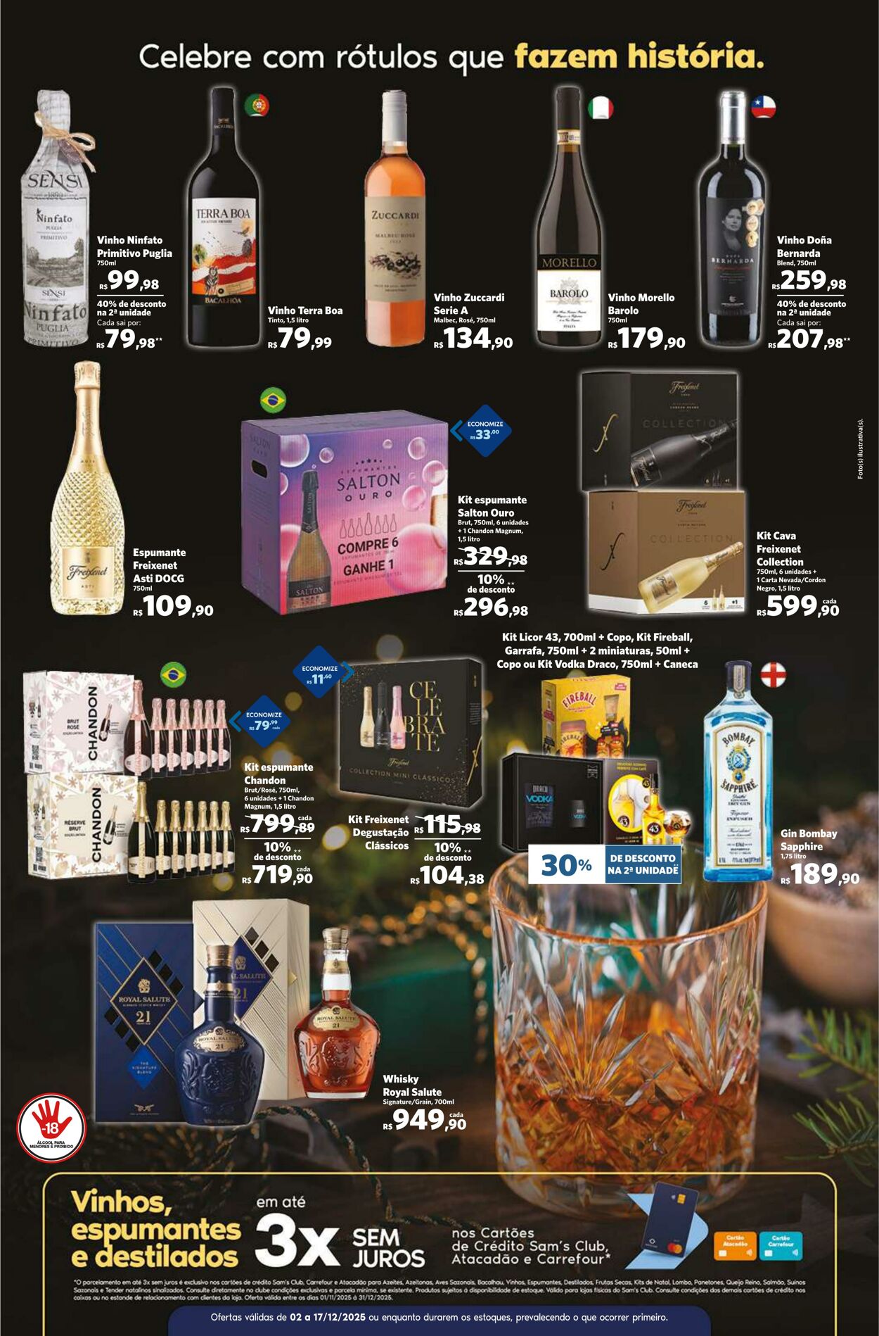 Folheto Sam's Club 02.12.2025 - 17.12.2025