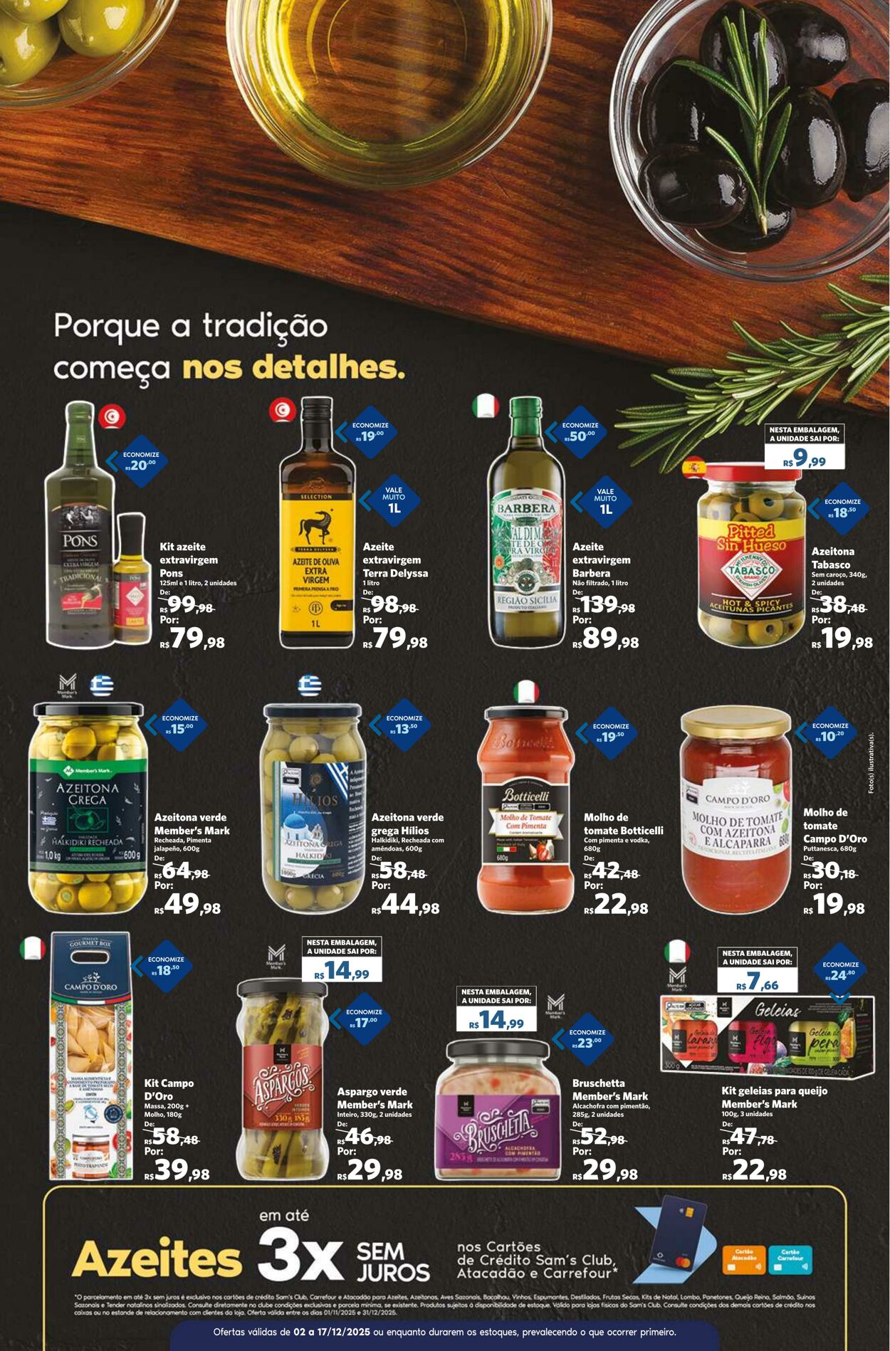 Folheto Sam's Club 02.12.2025 - 17.12.2025