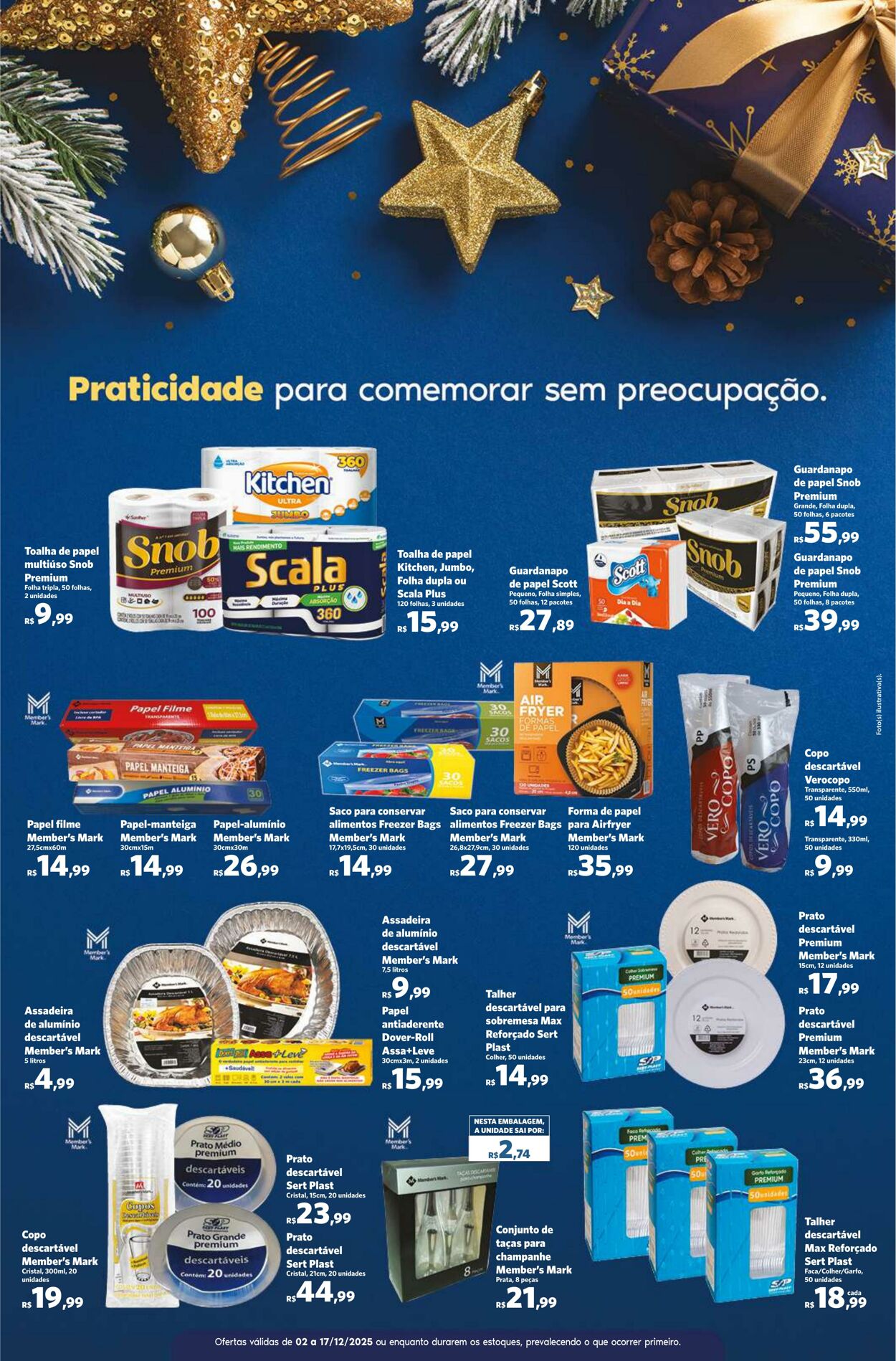 Folheto Sam's Club 02.12.2025 - 17.12.2025