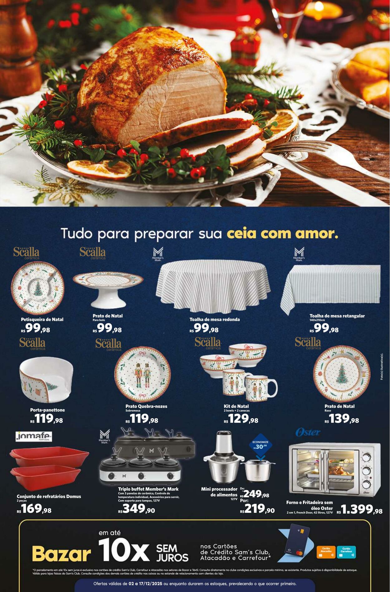 Folheto Sam's Club 02.12.2025 - 17.12.2025