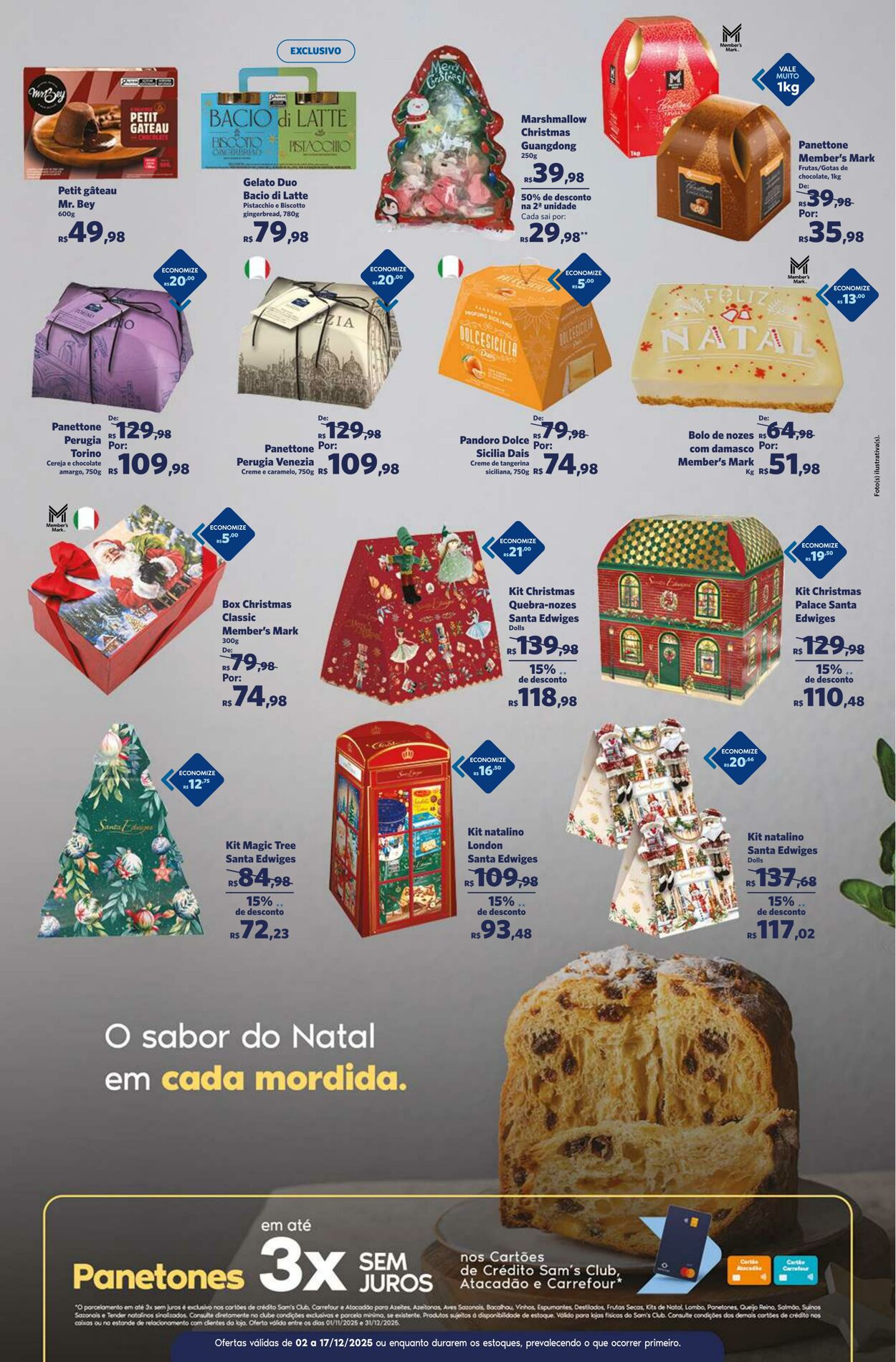 Folheto Sam's Club 02.12.2025 - 17.12.2025