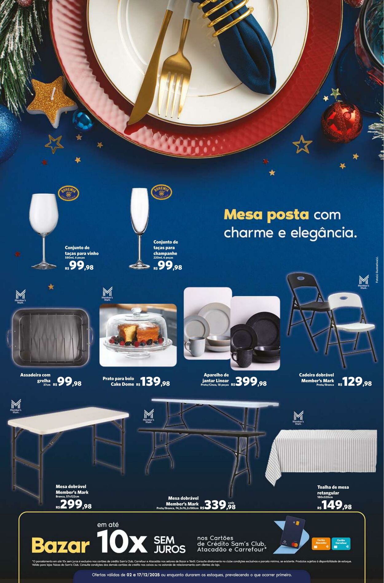 Folheto Sam's Club 02.12.2025 - 17.12.2025